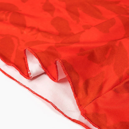 Damklänning Jonk Design Elegant Rund Halsringning Figur-Hugging Andningsbart Tyg-4