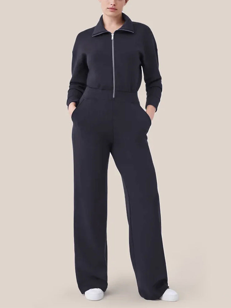 Variant image for Dam Jumpsuit Långa Ärmar Bomull Spandex Nio-Cut-13
