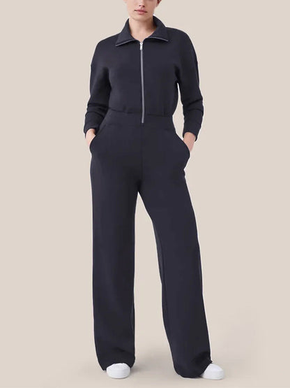 Variant image for Dam Jumpsuit Långa Ärmar Bomull Spandex Nio-Cut-13