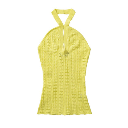 Variant image for Dam Backless Top Halterneck Polyester-5