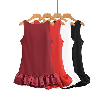 Fina Dam Klänningar A-Linjeformad Spaghetti Bärare Polyester-2