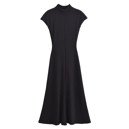 Maxiklänning Dam Ärmlös A-linjeformad Polyester 3