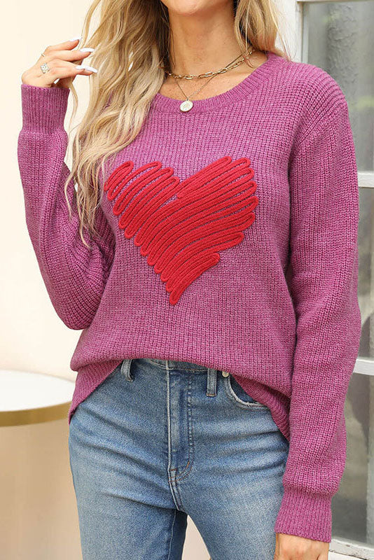 Dam Tröja Modern Passform Mjuk Bomull-1