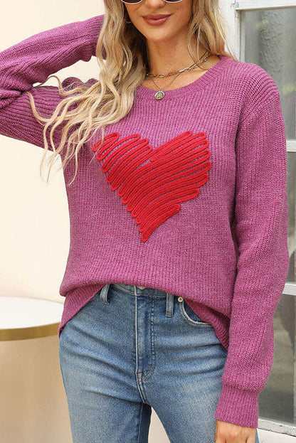 Dam Tröja Modern Passform Mjuk Bomull-4