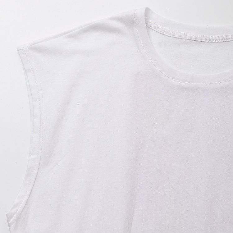 Kvinnors T-shirt Blommotiv Bekväm Bomull-4