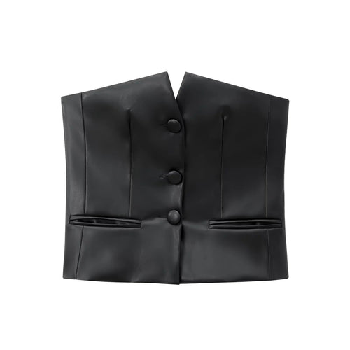 Kvinnors Väster Syntetiskt Läder Modern Design 1