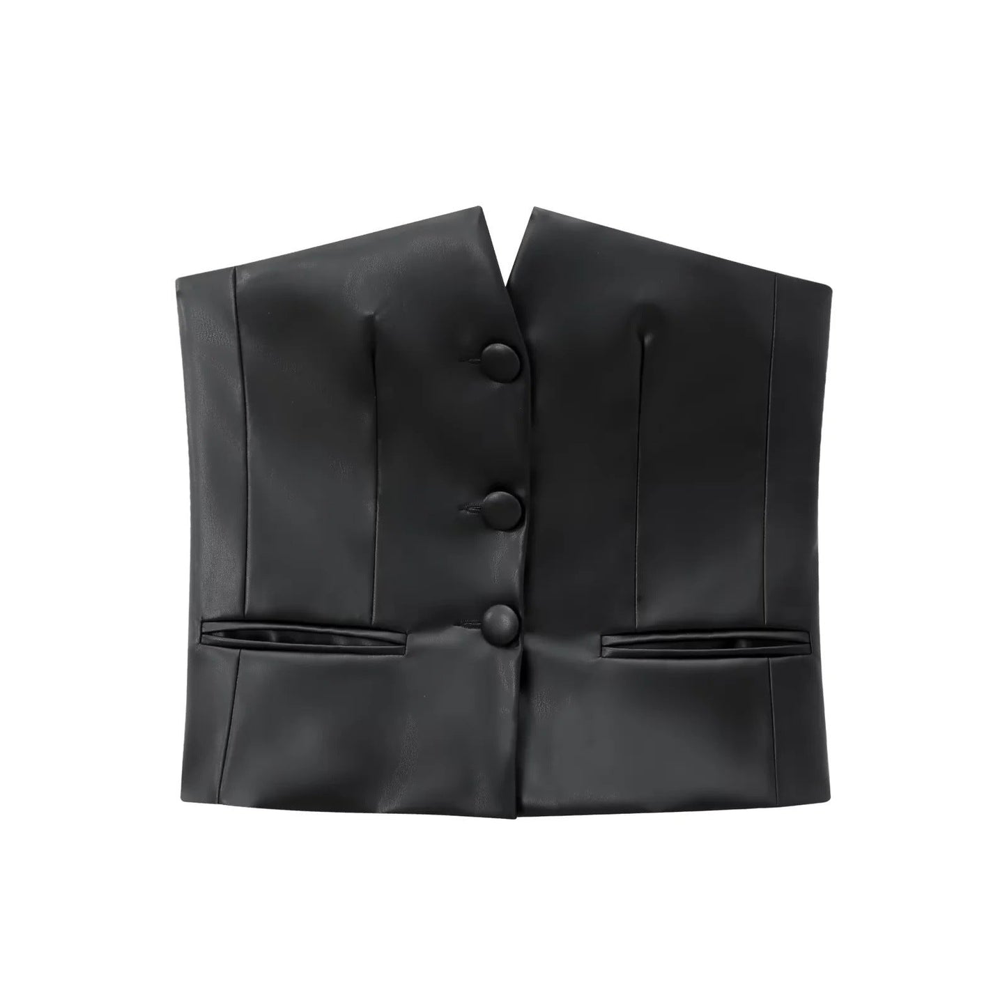 Kvinnors Väster Syntetiskt Läder Modern Design 5