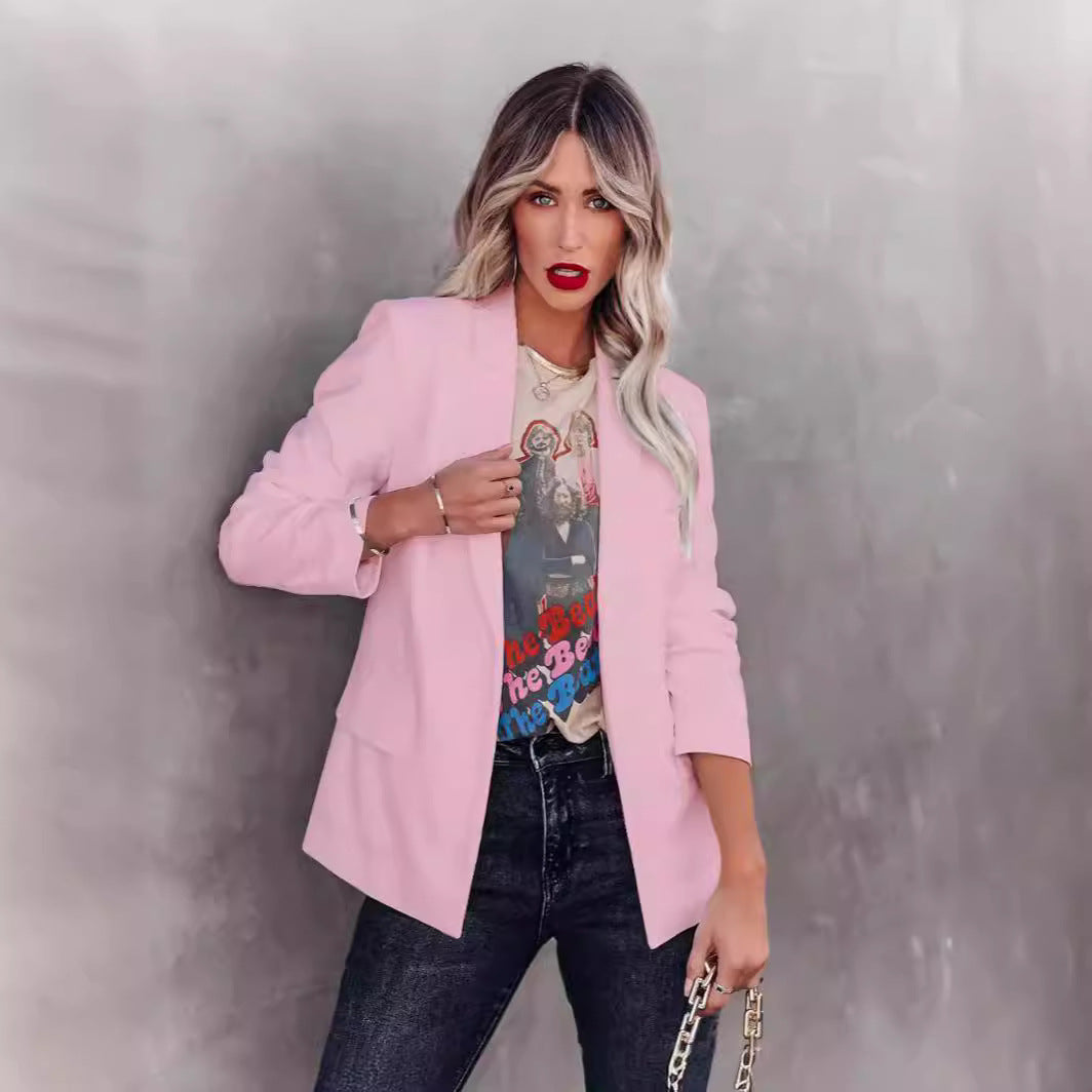 Herr Slim Fit Cardigan Blazer Polyester-4