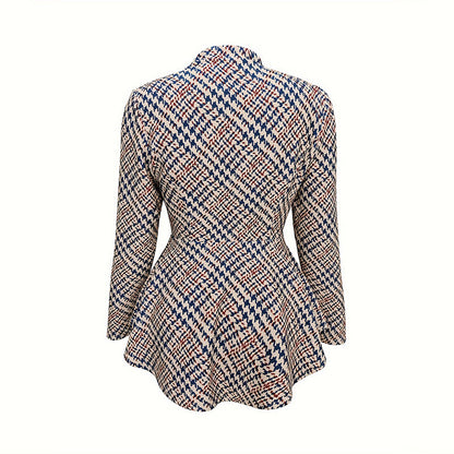Damen Blazer mit Maßgeschneiderter Silhouette aus Atmungsaktivem Material – Elegant für Büro und Freizeit 5