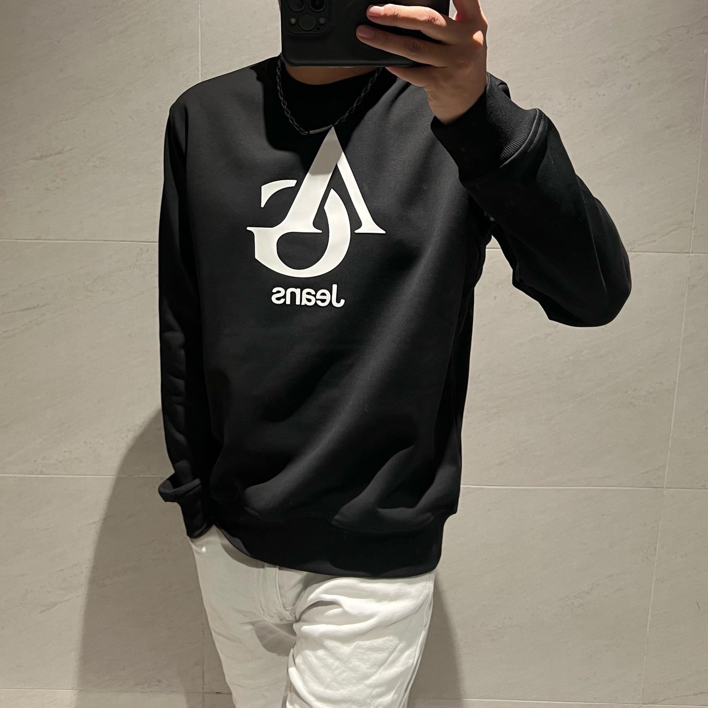 Unisex Fleece Hoodie Långärmad Bomull Casual Komfort-2