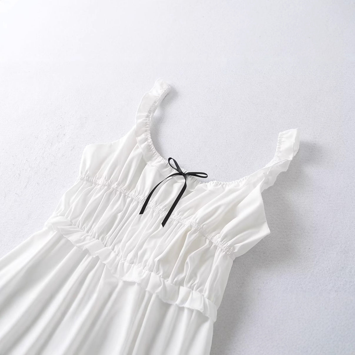 Dam Miniklänning Halterneck Monokrom Polyester-3