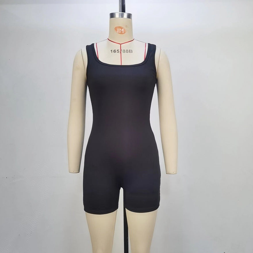 Variant image for Dam Jumpsuit Slim Fit Ärmlös Polyester-4