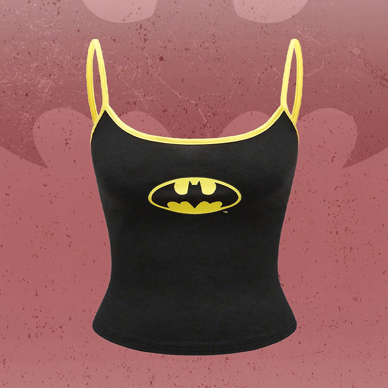 Dam Cami Top Slim Fit Spaghetti Band Polyester Spandex 2