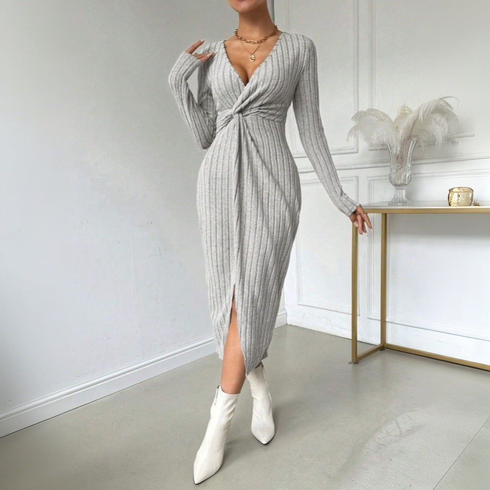 Dam Midiklänning Mönstrad Komposition/Union-2