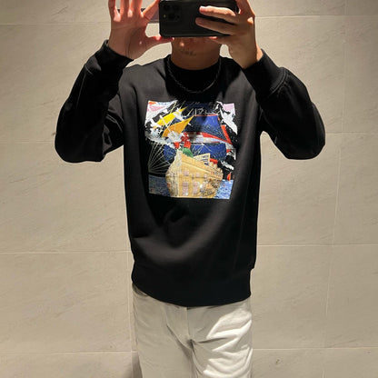 Variant image for Herr Långärmad T-shirt Loose Fit 100% Bomull-1