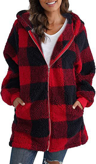 Variant image for Damjacka Korthuvad Czip-Up Polyester Loose Fit med Fickor-17