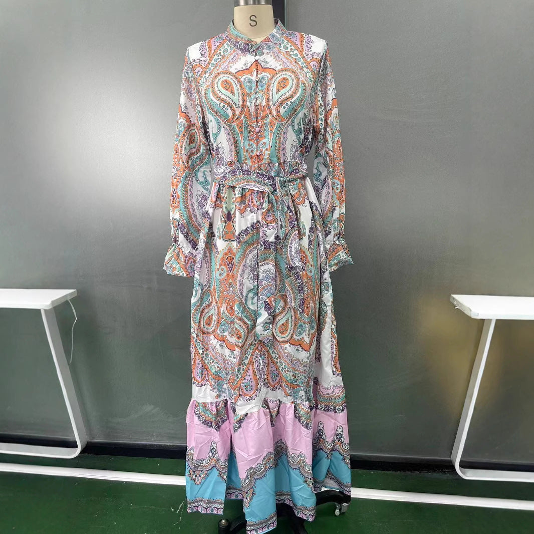 Dam Jumpsuitklänning V-ringning Korta Ärmar Polyester-4