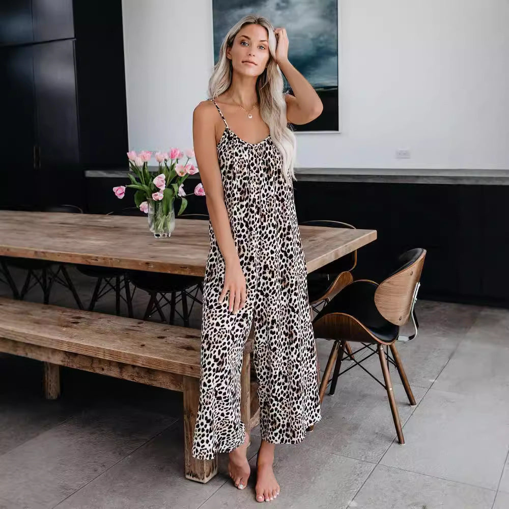 Dam Jumpsuit Elegant Akryl Polyester för Vardag och Speciella Tillfällen-2