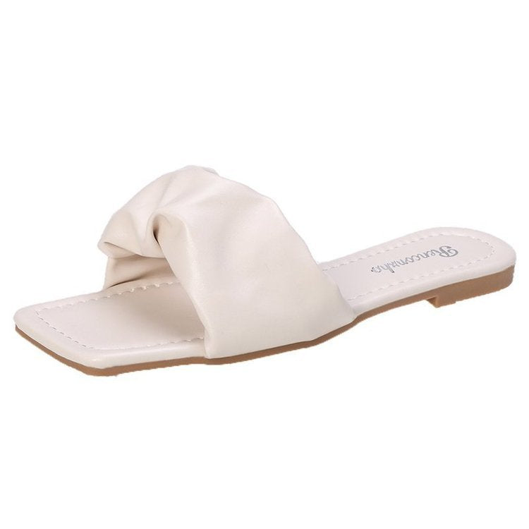 Dam Sandaler Rüsch-detaljer Bekväm Fotbädd 10