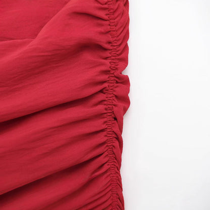 Dam Chiffongskjorta Långärmad Patchwork Luftig Stil-3