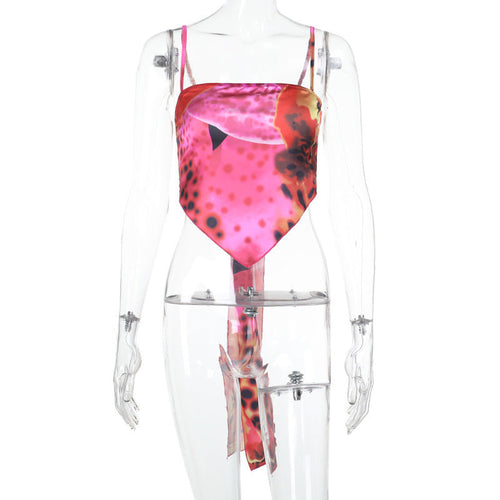 Kvinnors Skördetopp med Raffinerad Nod Andningsbara Tyger-1