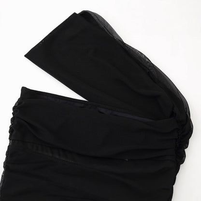 Baddräkt Dam Asymmetrisk Design Shaping Snabbtorkande Material 4