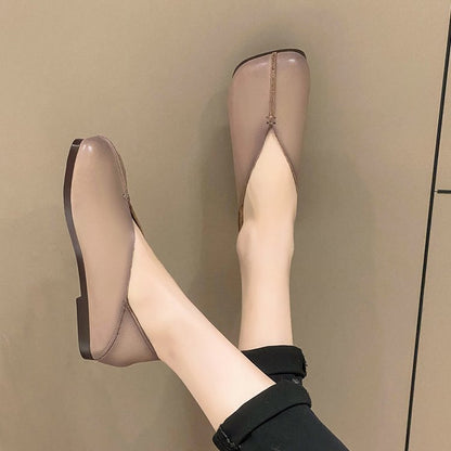 Variant image for Kvinnors Ballerinaskor Elegant Tådesign Hållbart Material-1