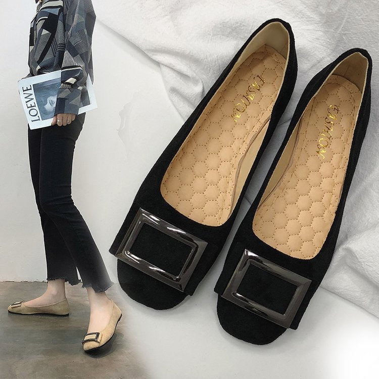 Elegante Ballerina Schuhe für Damen – Bequeme Passform mit Rutschfester Sohle, Hochwertiges Synthetikmaterial, Ideal für Verschiedene Anlässe 9