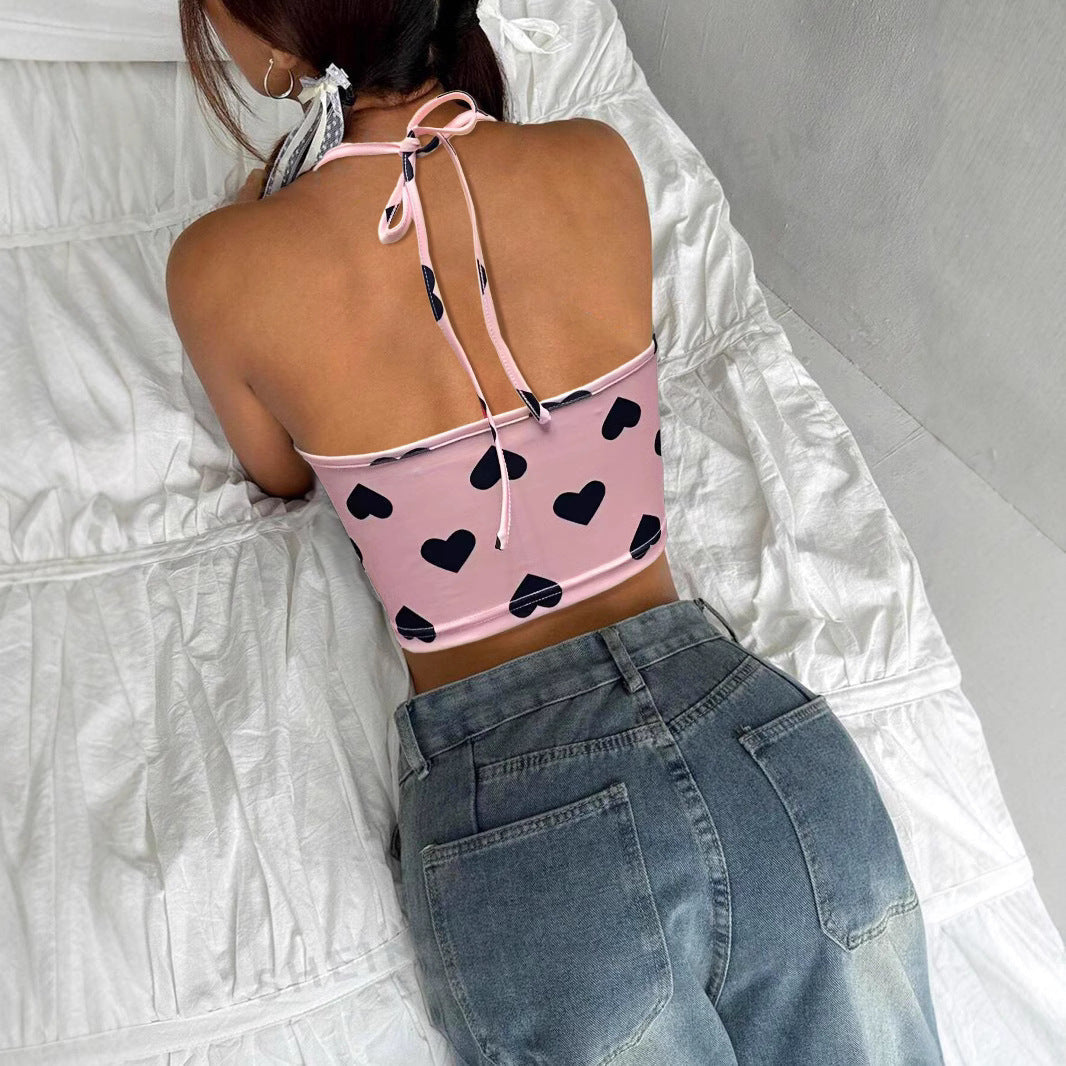 Dam Tank Top Spaghetti Band 100% Bomull Medium Elasticitet-3