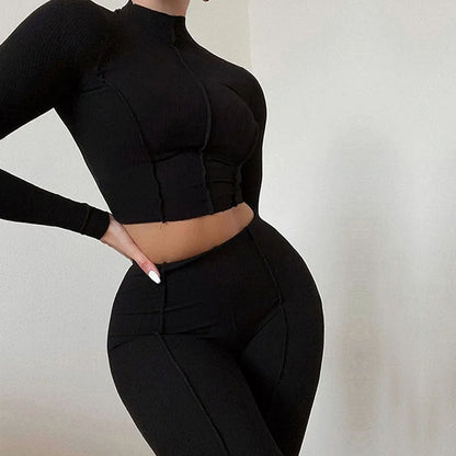 Variant image for Tvådelat Set Dam Långärmad Polyester Chic Design-1