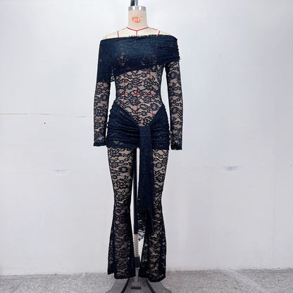 Variant image for Dam Off-Shoulder Blus Långärmad Polyester-1