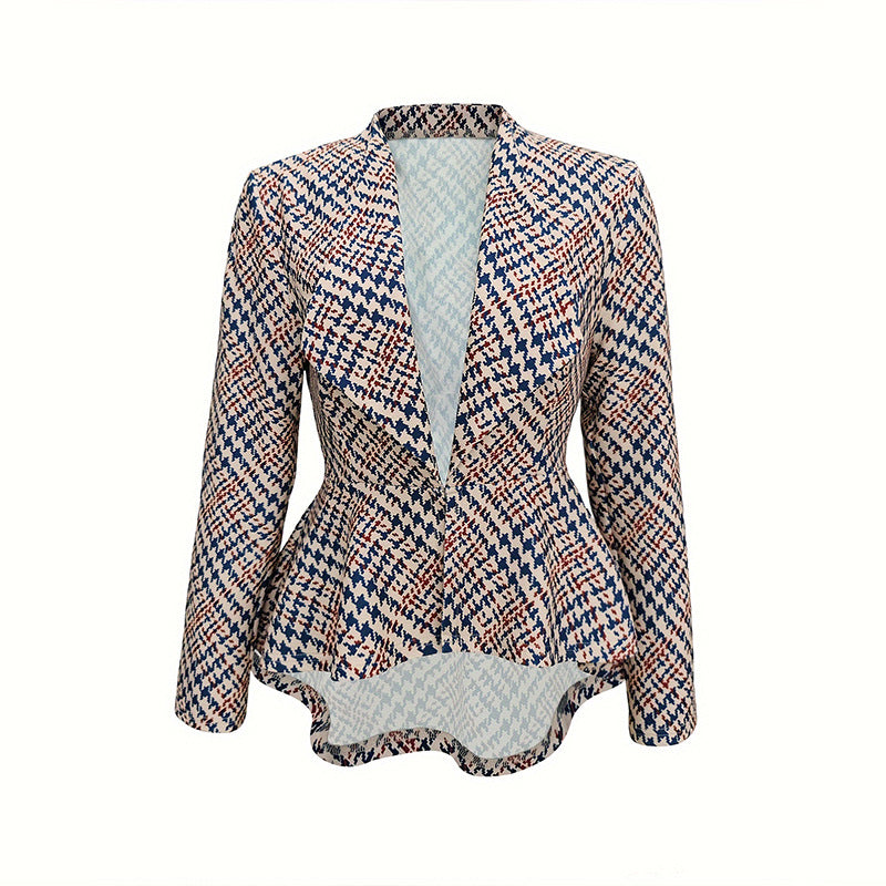 Damen Blazer mit Maßgeschneiderter Silhouette aus Atmungsaktivem Material – Elegant für Büro und Freizeit 4