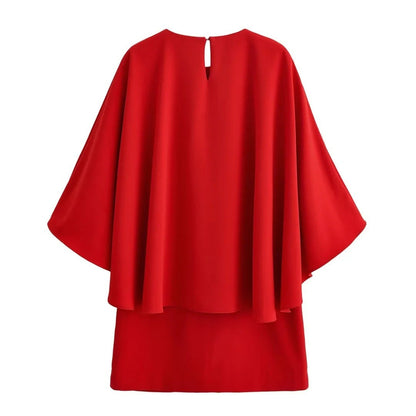 Kvinnors Klänning Flödande Design Lätt Material-2