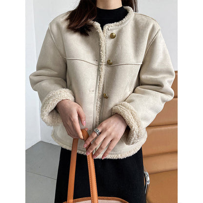 Damjacka Modern Polyester Bekväm och Trendig Jacka för Dam 3