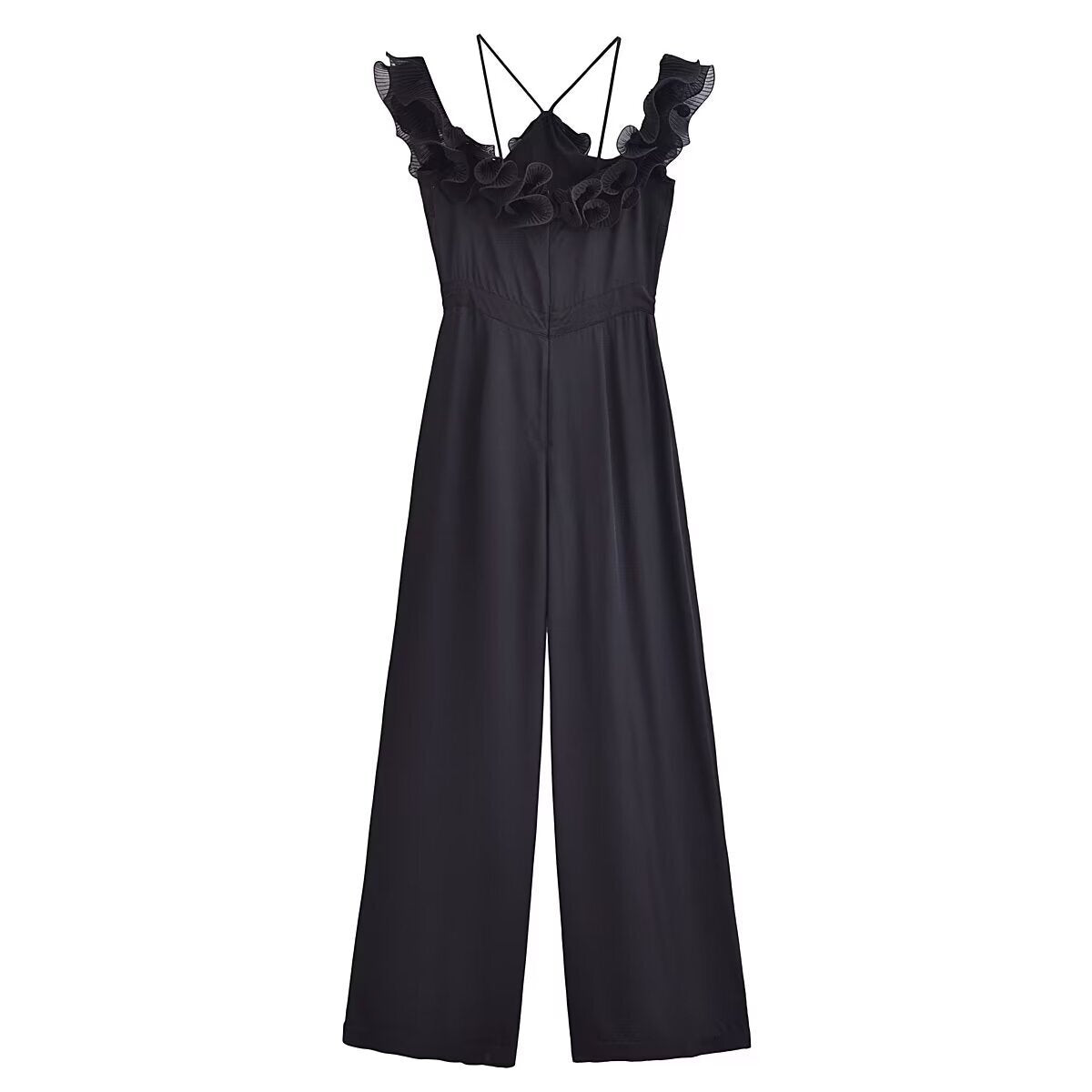 Dam Jumpsuit Skiktad Lätt Polyester-1