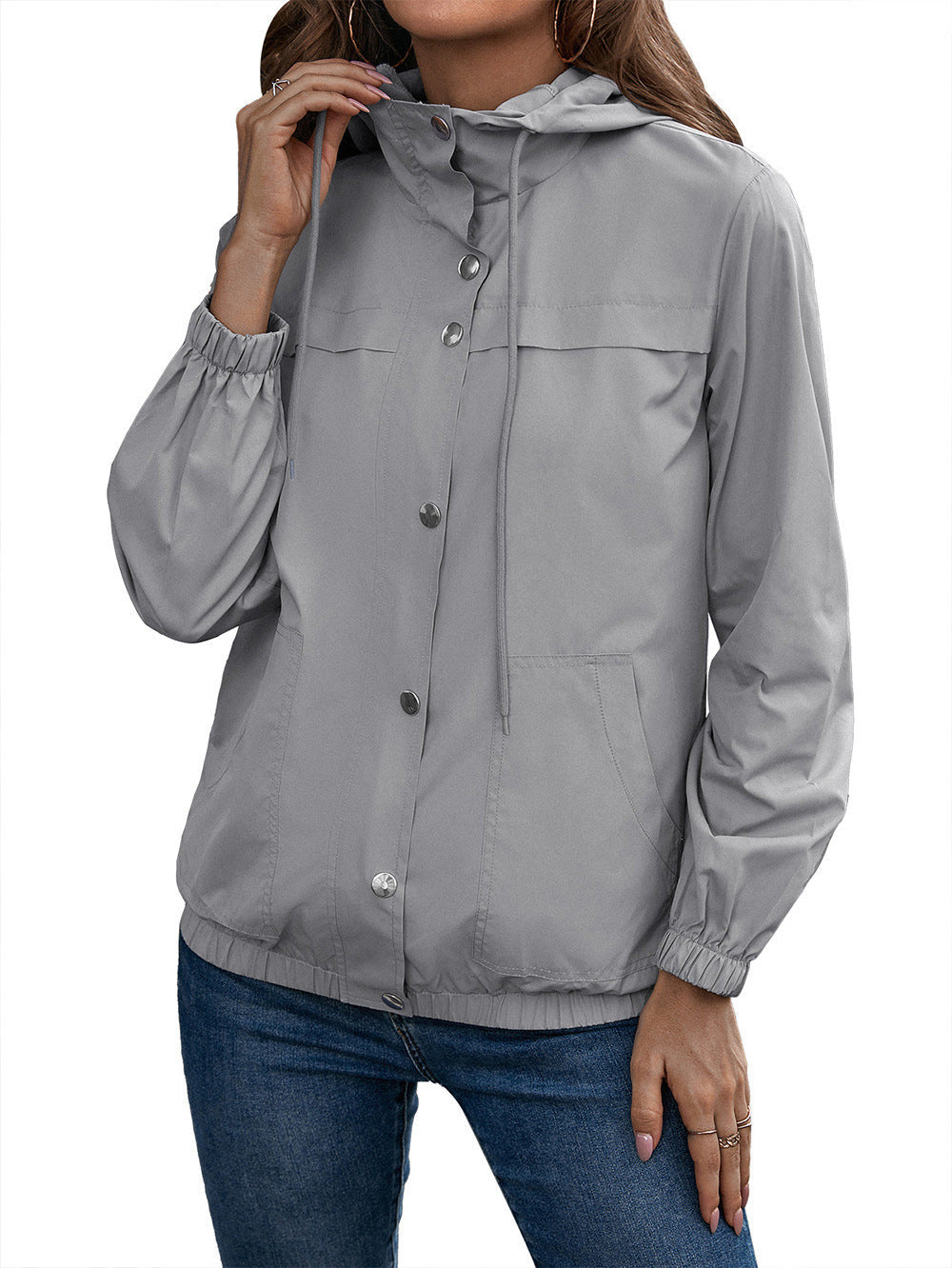 Dam Kappa Klassisk Stil Högkvalitativ Polyester 6