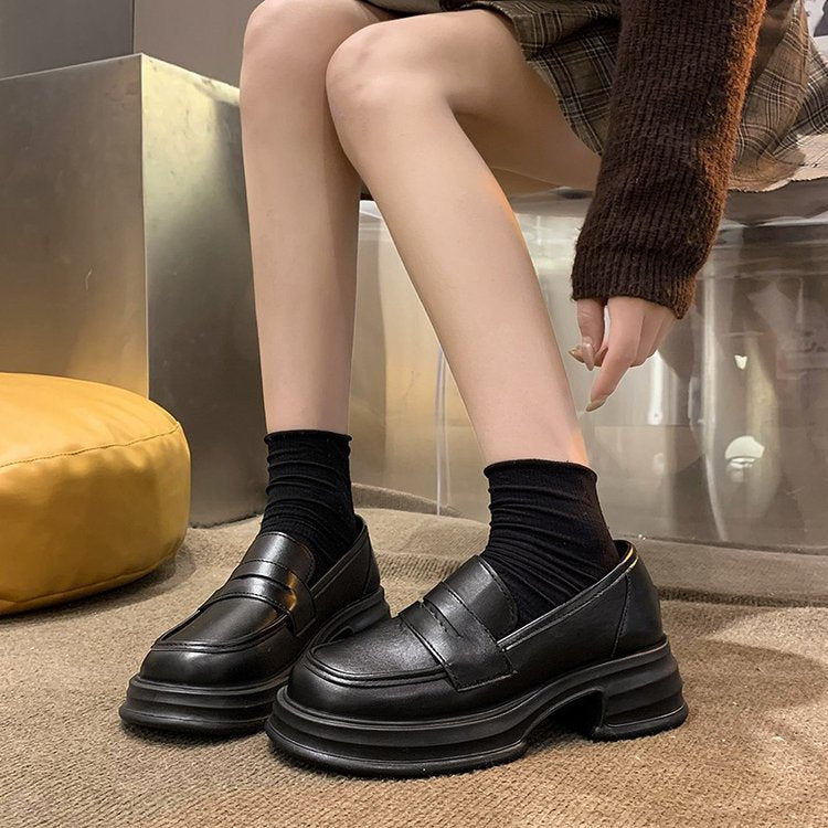 Kvinnors Slip-On Loafers i Lätt Material med Vadderad Innersula – Elegant Modern Design, Normal Passform 4