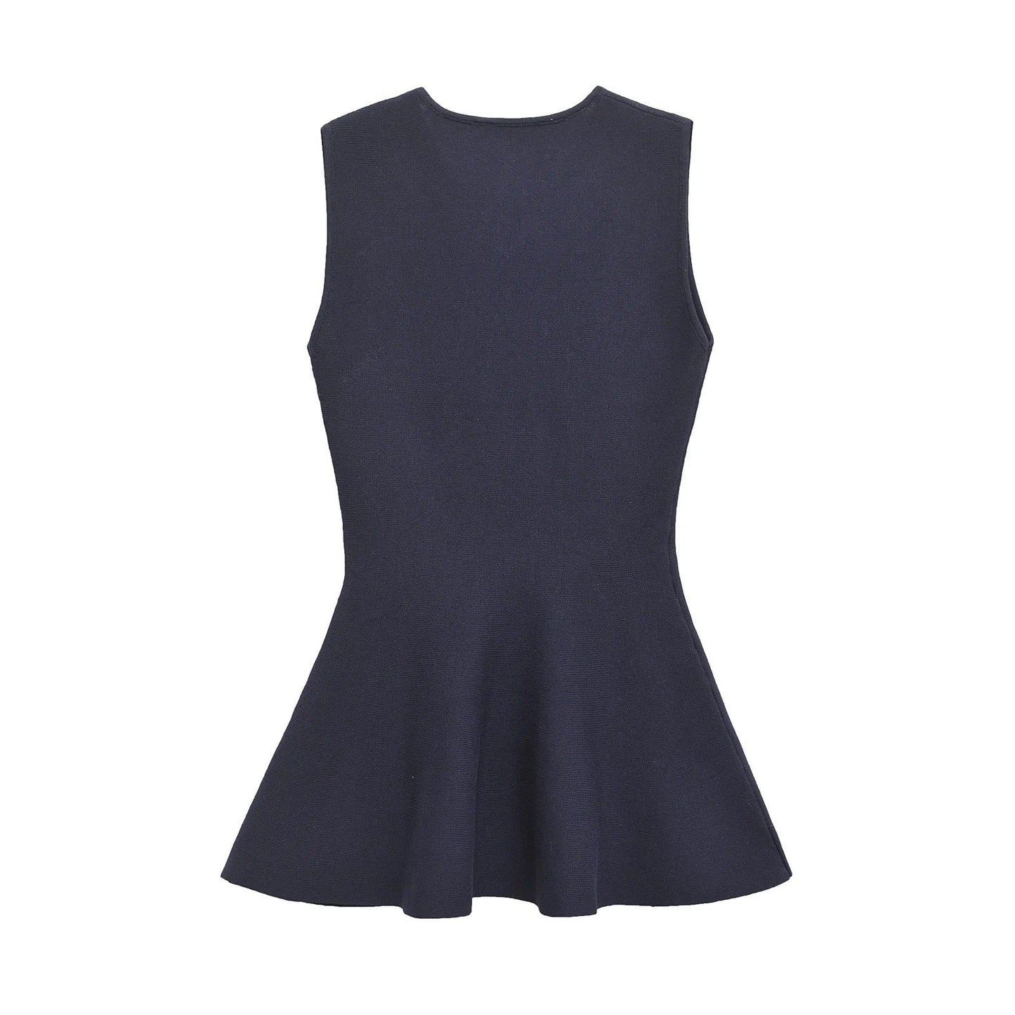 Dam A-linjeklänning Ärmlös Elastisk För Sommar och Fest 4