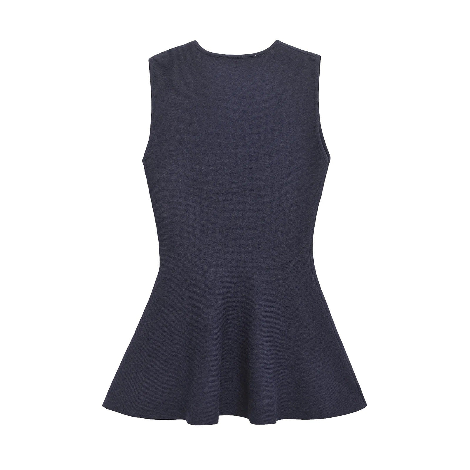 Dam A-linjeklänning Ärmlös Elastisk För Sommar och Fest 4