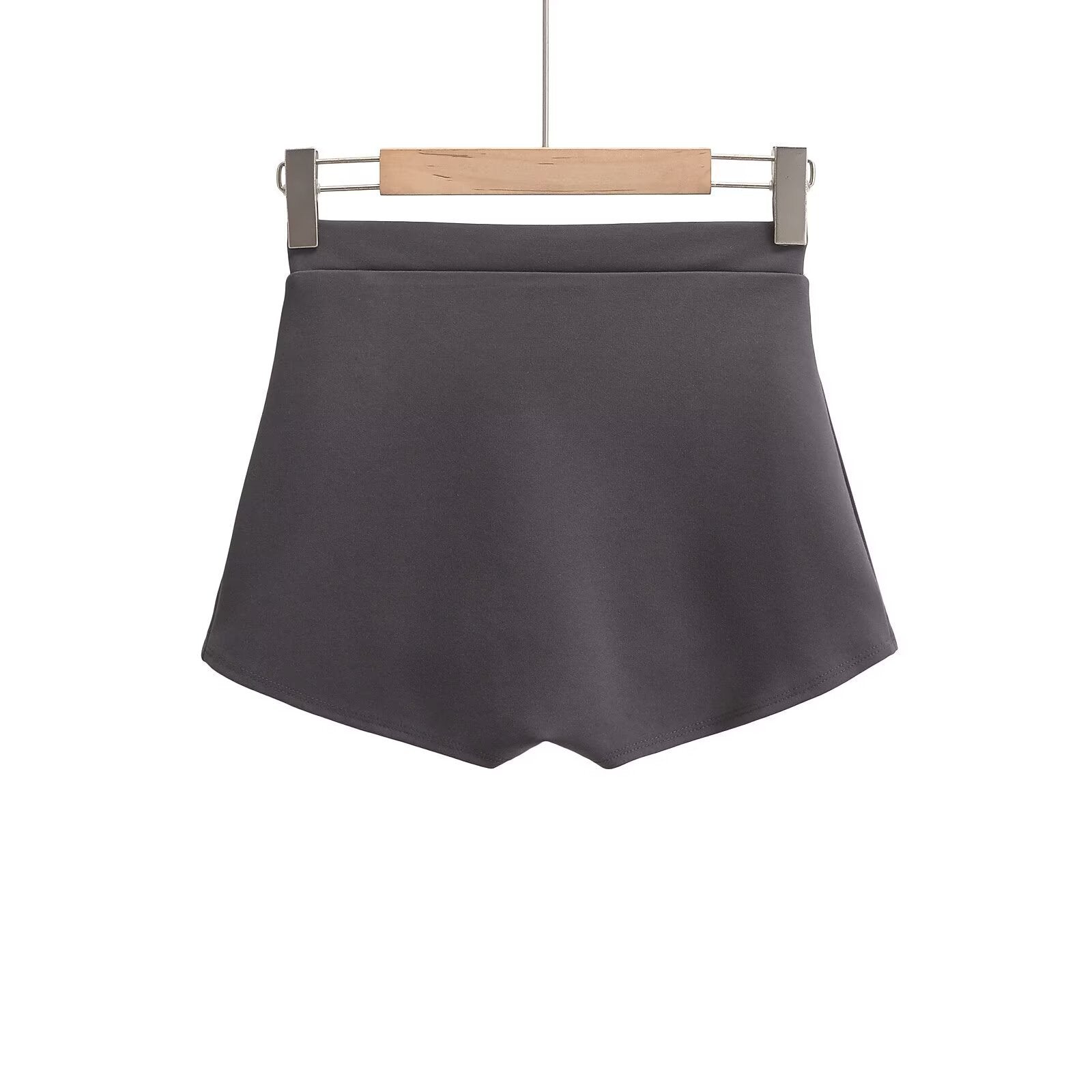 Kvinnor Sportiga Shorts Andningsbart Tyg Elastiskt Midjeband 3
