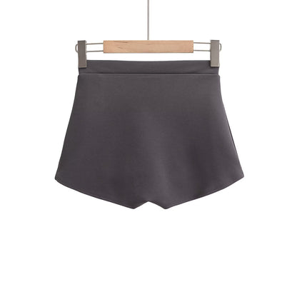 Kvinnor Sportiga Shorts Andningsbart Tyg Elastiskt Midjeband 3