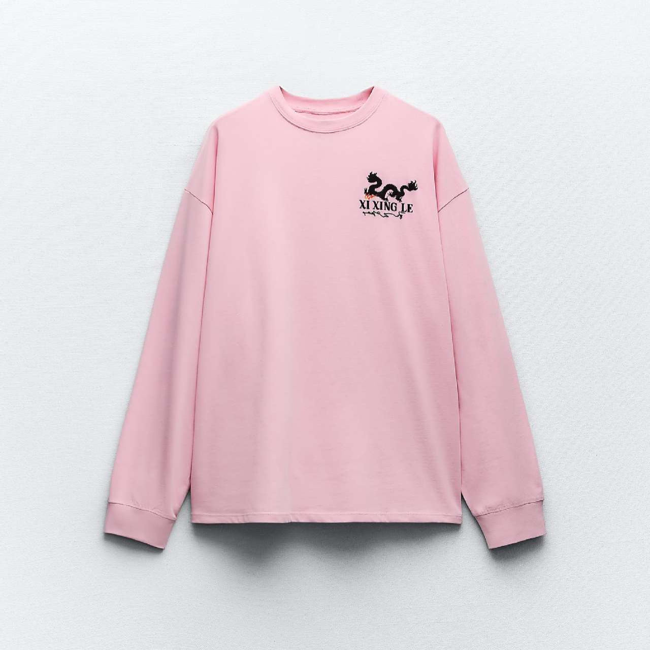 Stickad Dam Tröja Minimalistisk Design Bomullsblandning-3