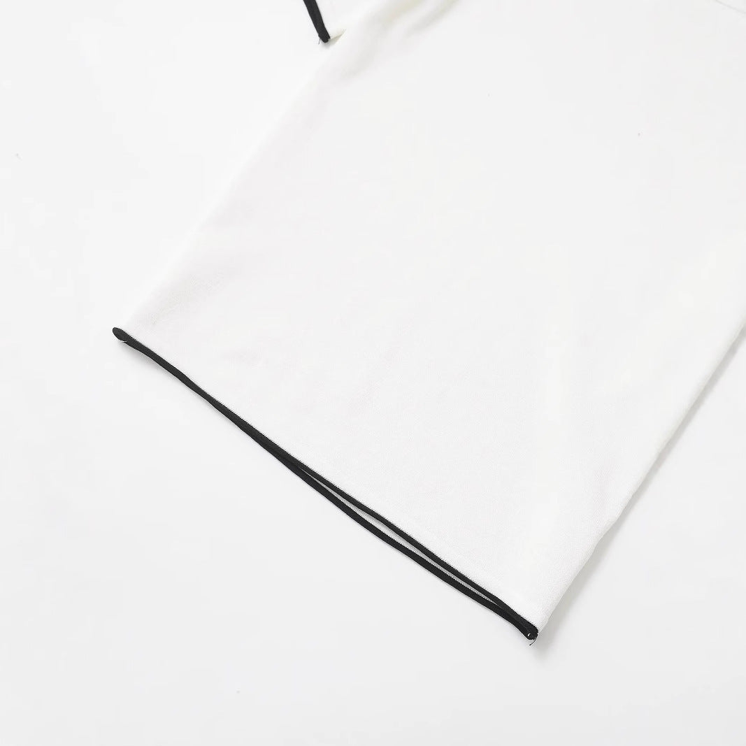 Dam T-Shirt Cirkulär Halsringning 100% Bomull Casual Stil 4