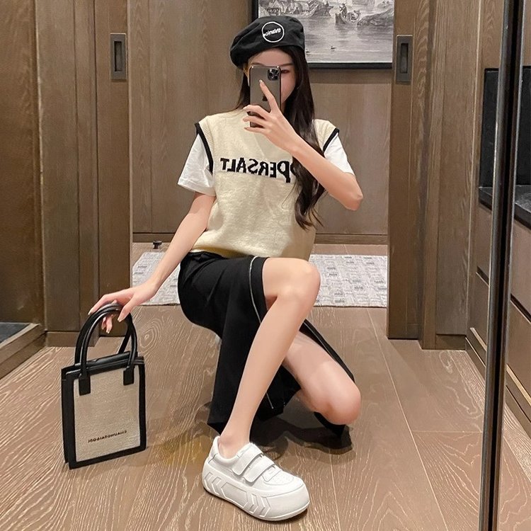Kvinnliga Chunky Sneakers Kardborrstängning Syntetiskt Läder 5