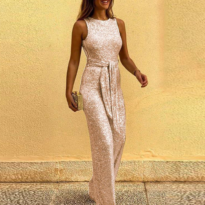 Snygga Byxor Dam Slim Fit Elegant Polyester-6
