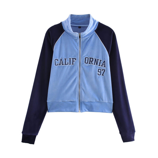 Kvinnors Sportjacka Raglan Silhuett Fleece 1