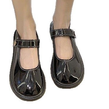 Dam Mary Jane Skor med Justerbara Remmar i Hållbart Material – Elegant Design för Vardags och Fest 6