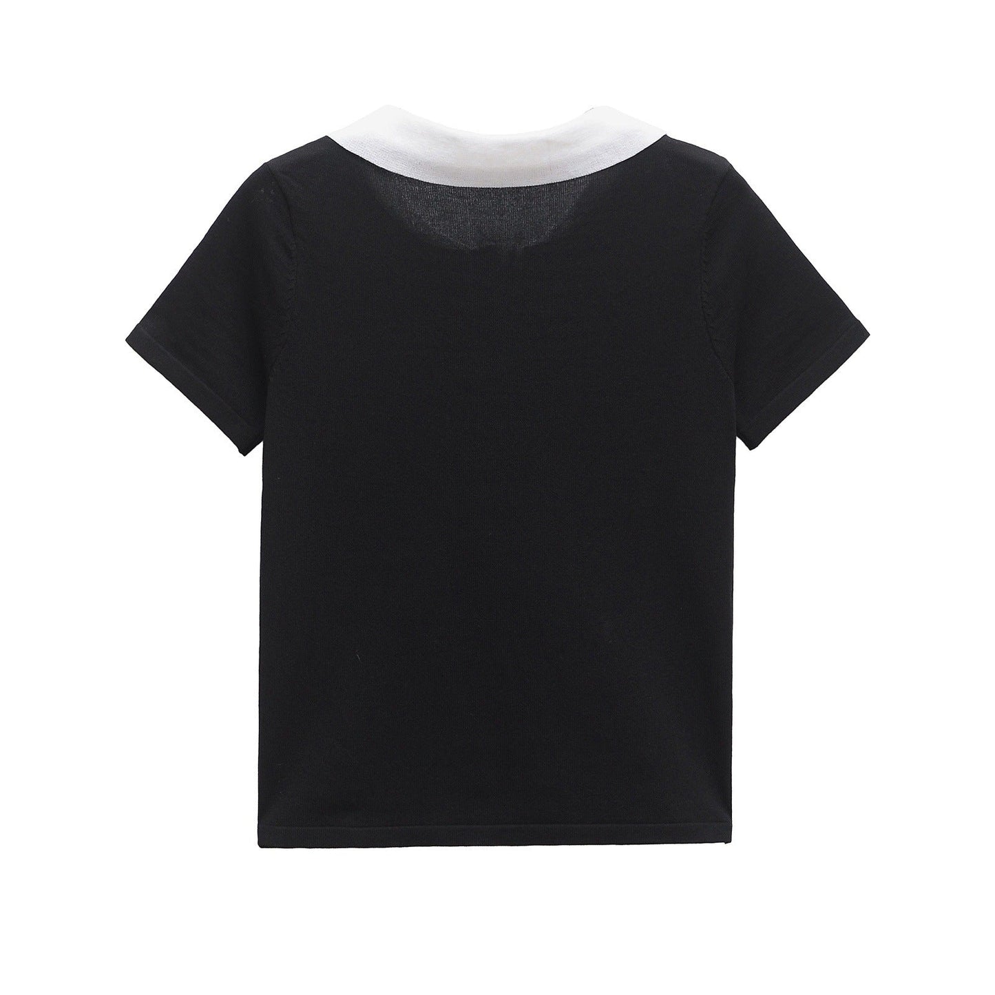 Kvinnors Poloshirt Modern Design Bomull Elegant Komfort 4