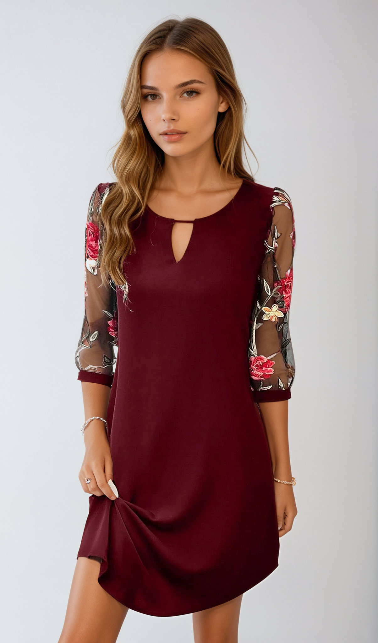 Variant image for Fina Dam Klänningar Tidlös Design Lätt Material-1