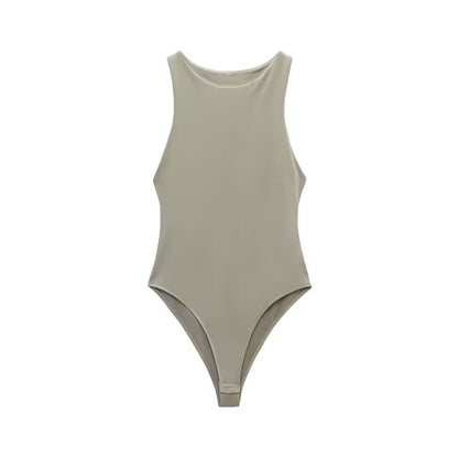 Variant image for Dam Bodysuit Monokrom Knäppning Polyester-17